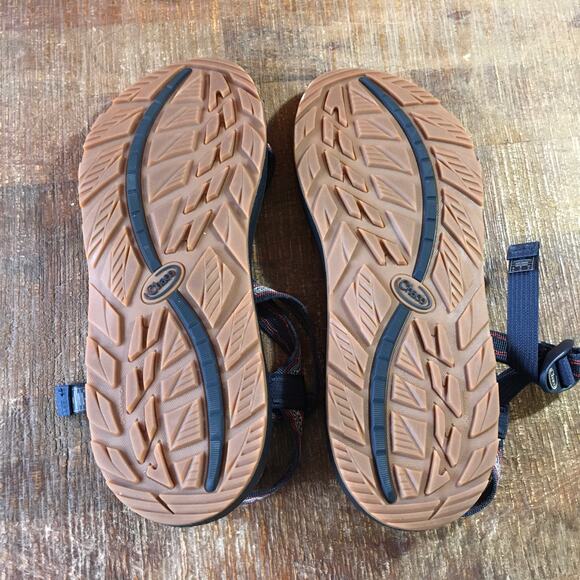 Chaco Z/Cloud Sport Sandal Mens 14 Navy Blue Red Serpent Comfort Hiking Outdoor main image 7